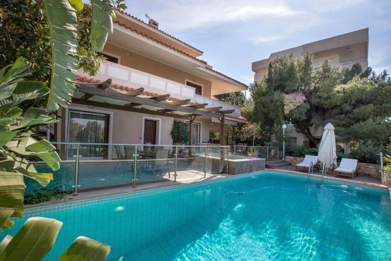 Exceptional Villa In Voula Near The Sea Athén Kültér fotó